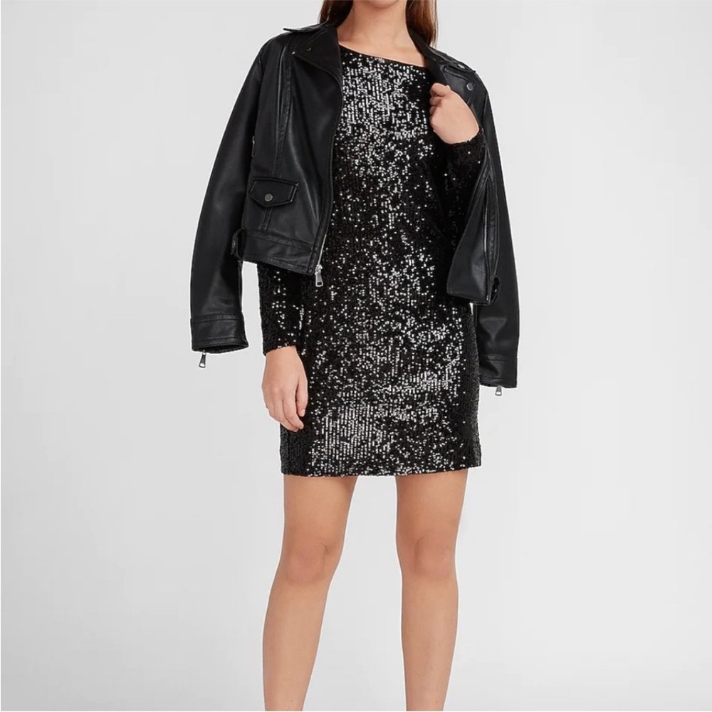 NWOT Express Sequin Dress